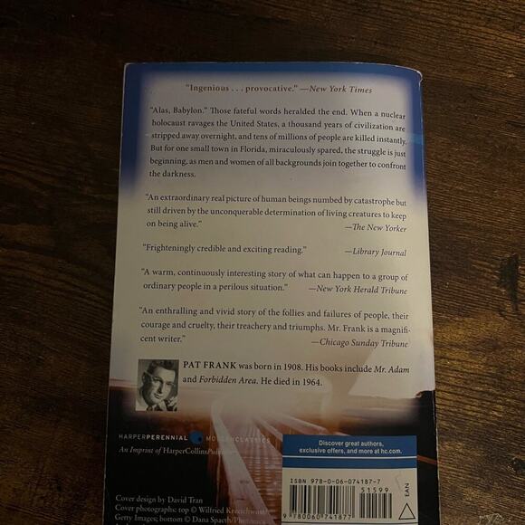 Alas, Babylon by Pat Frank. - Picture 4 of 6